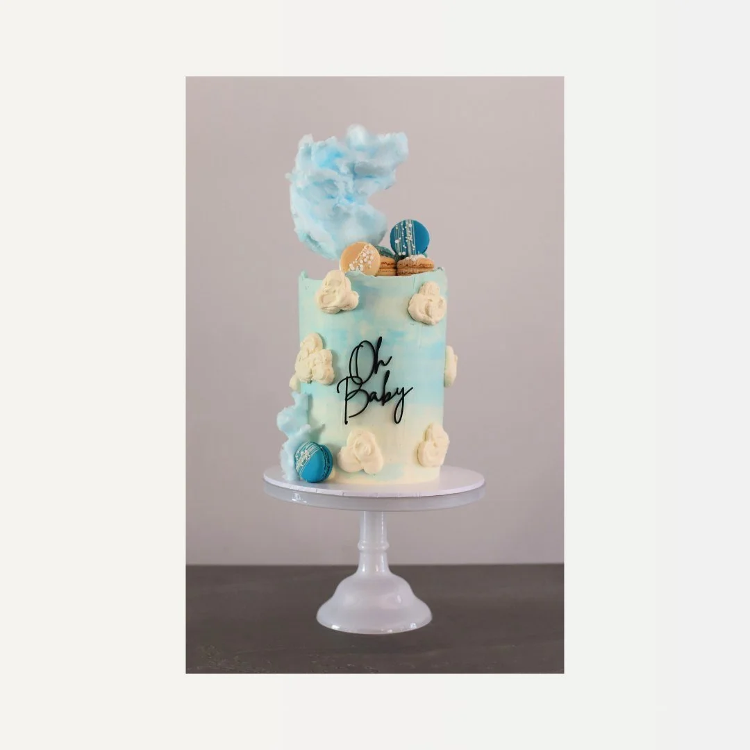 cloud nine for baby boy 💙🤍

𝐛𝐥𝐮𝐞𝐛𝐞𝐫𝐫𝐲 𝐜𝐫𝐞𝐦𝐞 
vanilla &amp; blueberry butter cake | mascarpone &amp; vanilla swiss meringue buttercream

-
-
-
-
-
-
-
#cakeinspo #perthwedding #cakephotos #perthweddingideas #weddingseason2024 #perthdes