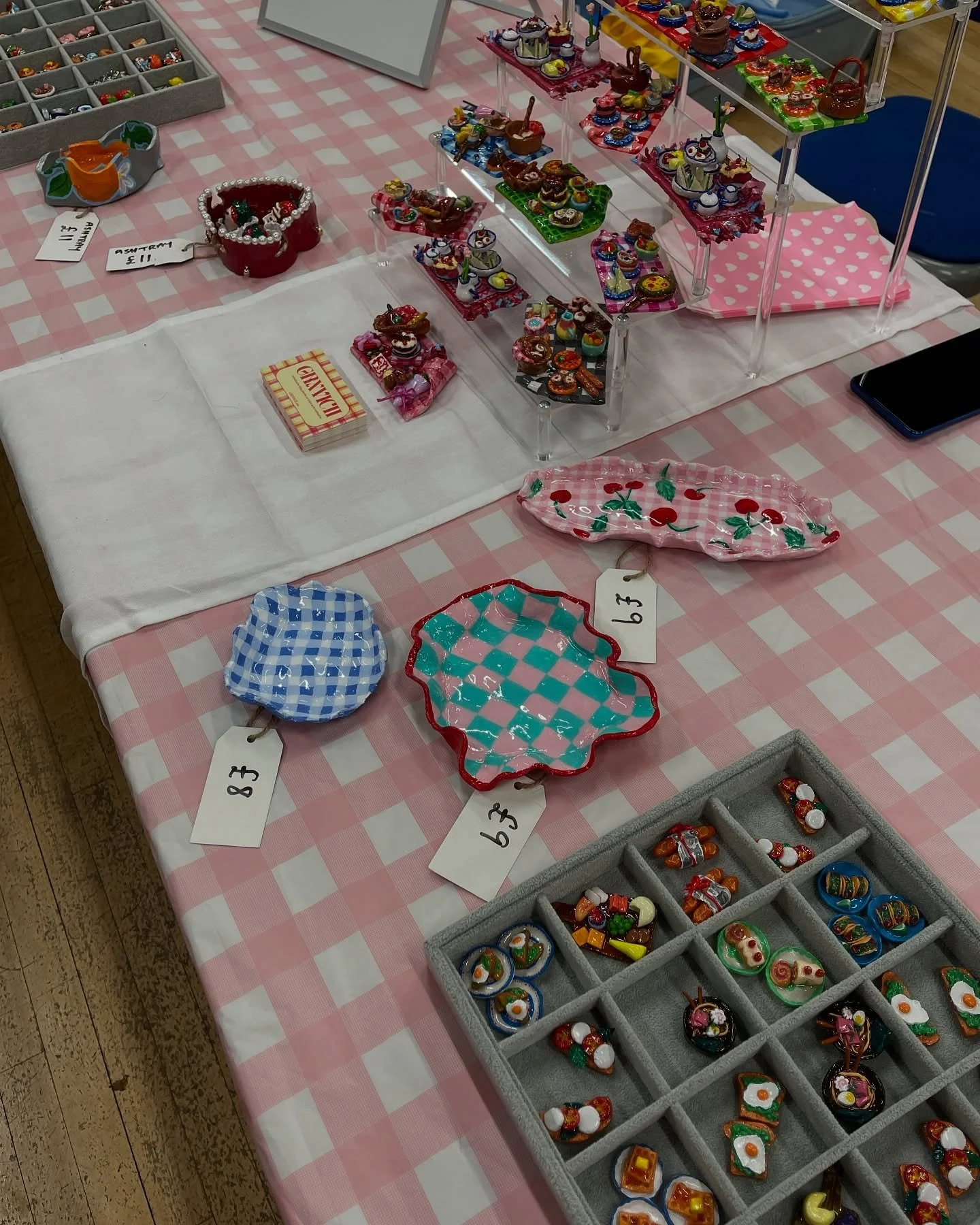 thank you @madeitmarkethedon and everybody that came over to have a look today! <3 it was great meeting so many cool artists and creatives ✨