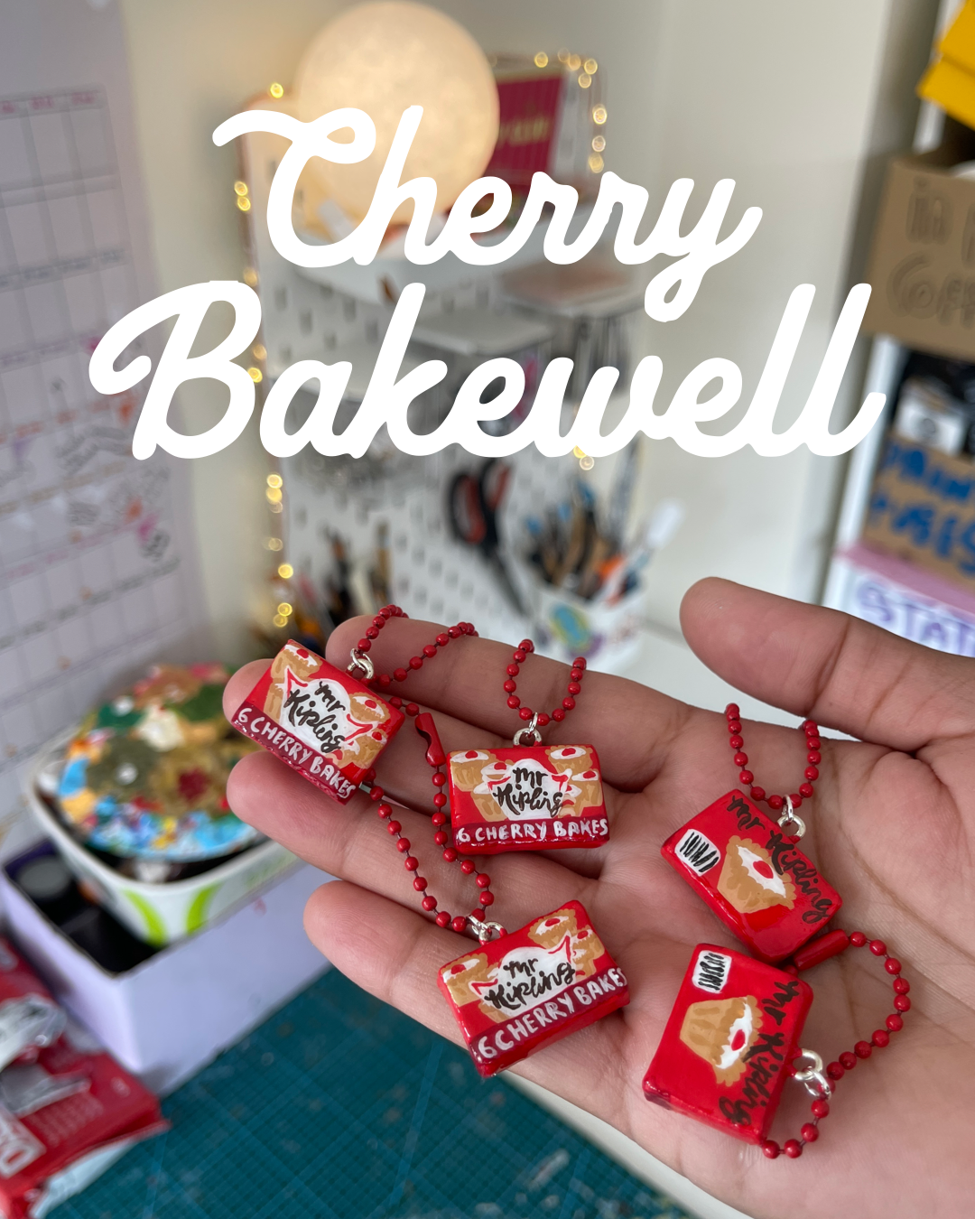 Cherry Bakewell Charm