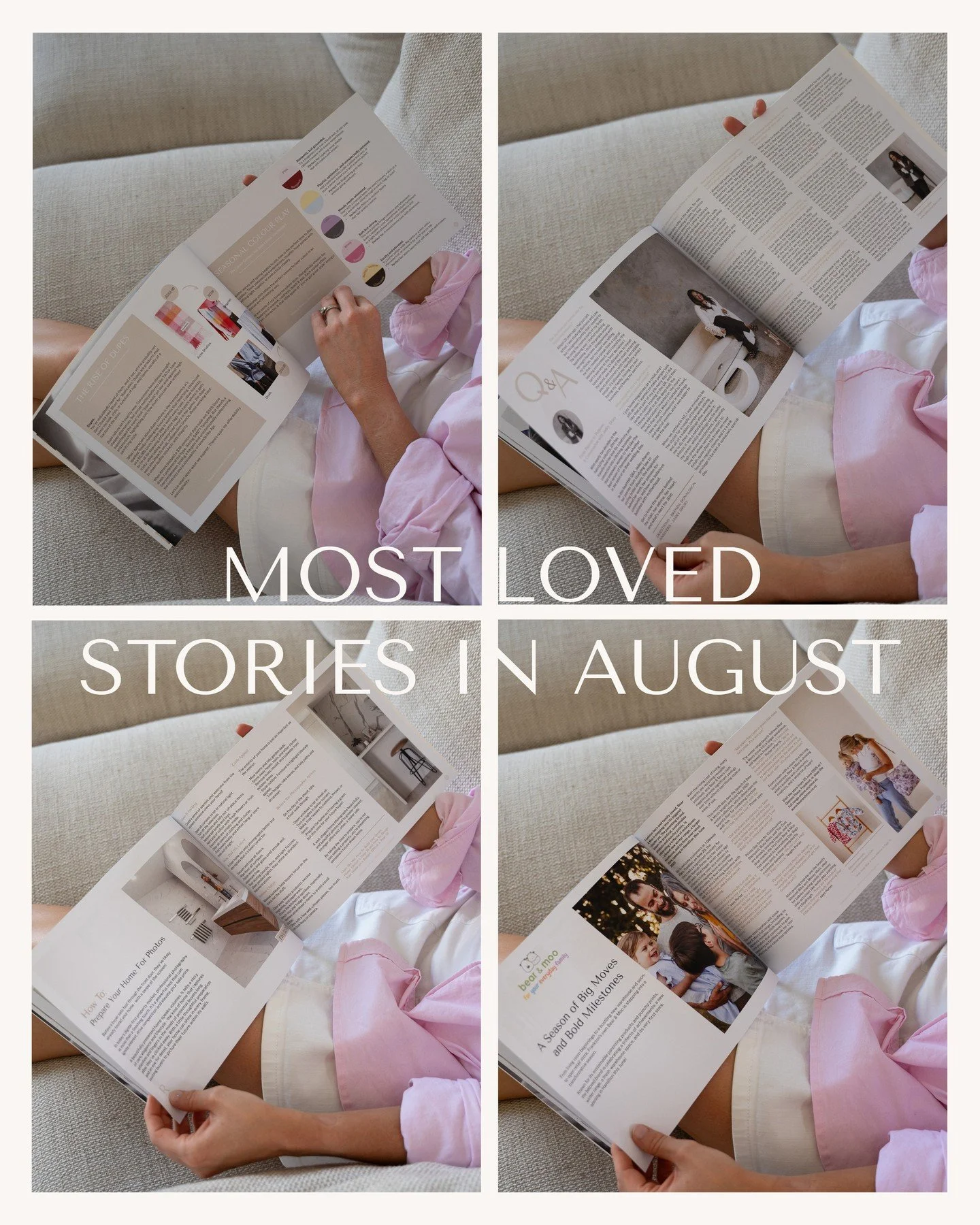 So many readers just couldn't get enough of these stories throughout August! 🤌🏼⁠
⁠
📸 @jadeydruryhair, @bearandmoonz⁠
⁠
#risecommunitymagazine