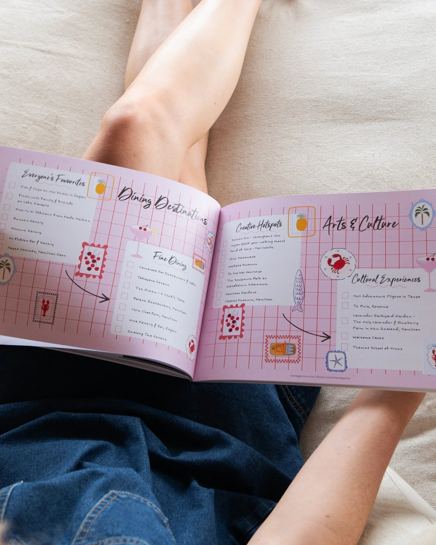 So many stories to indulge in throughout Summer! 🍓⁠
⁠
#risecommunitymagazine #waikatoregion #waikatonz