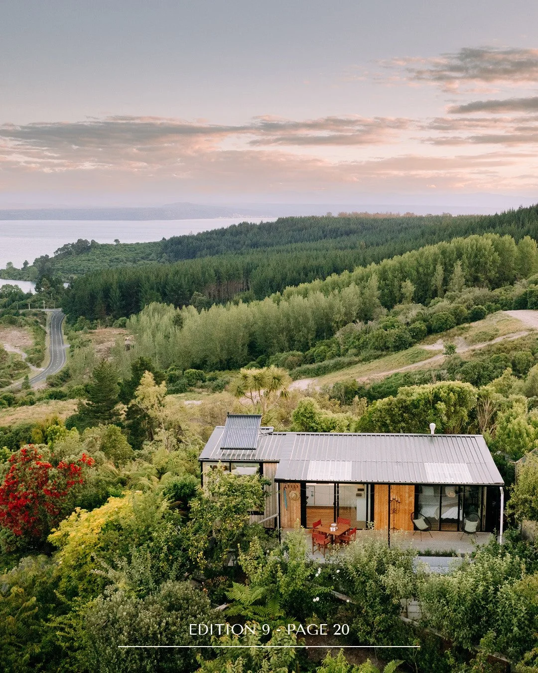 Treetops, Taupo 🌳⁠
⁠
Set above Acacia Bay, just ten minutes from Taupo, Treetops is an elevated haven known as &ldquo;the tiny house of fantails&rdquo;.⁠
⁠
Treetops is one of our recommended stays this Summer &amp; Autumn if you&rsquo;re travelling 