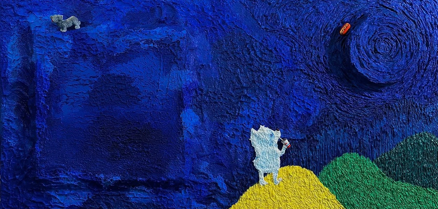 Voyage of the Hungry Dreamer, 12x24", 2024