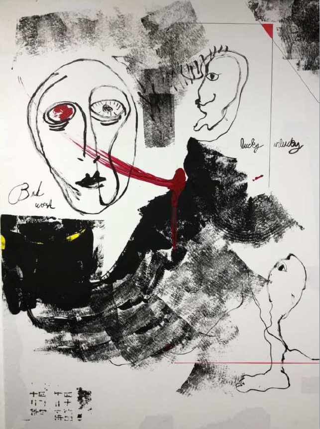 Day by day, 47x50", 2021