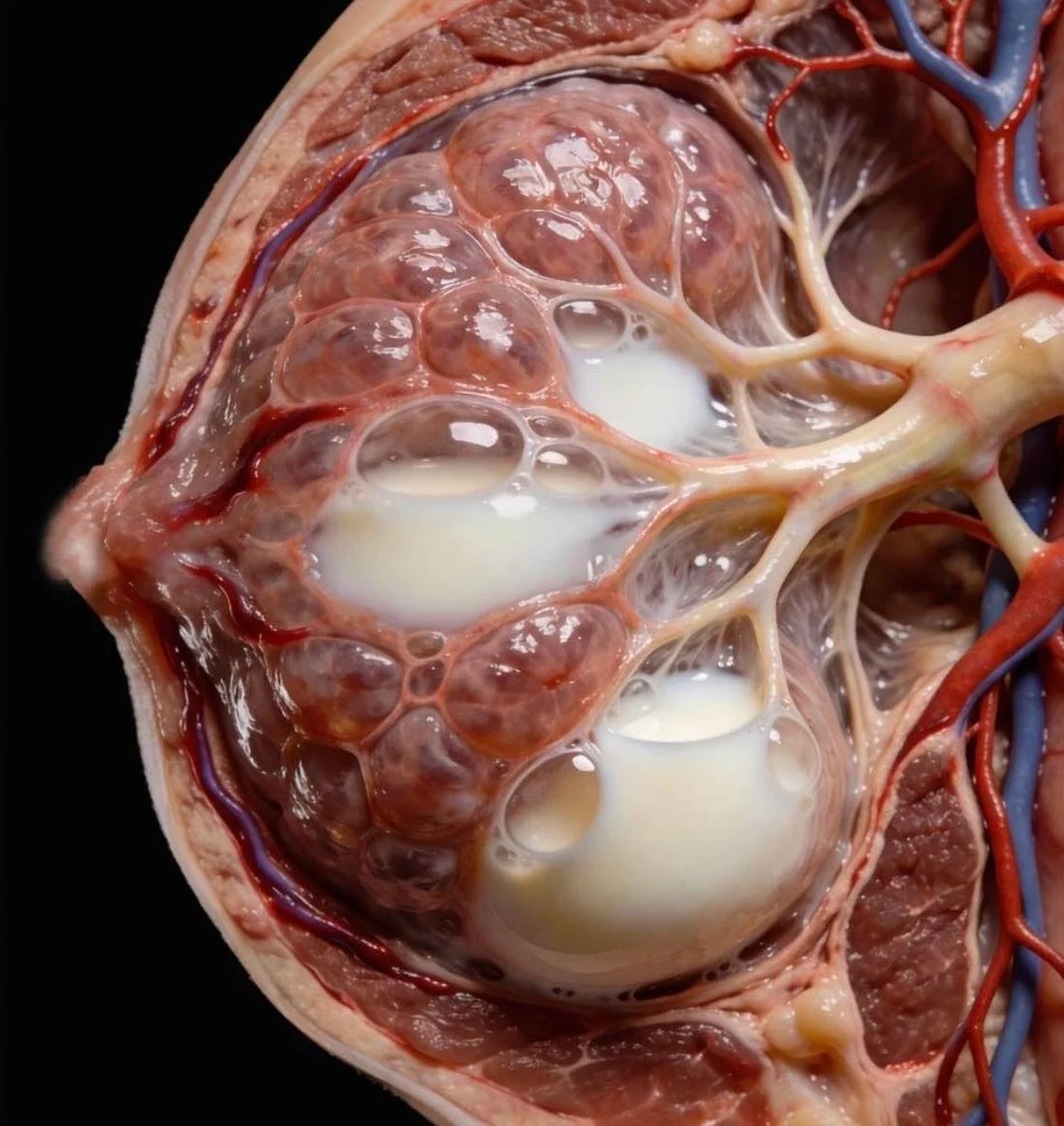 This image is currently circulating widely online, and it&rsquo;s a powerful reminder of what&rsquo;s happening beneath the surface during breastfeeding 🤱🏼

While we often picture the cuddles and connection, there&rsquo;s an incredible biological p