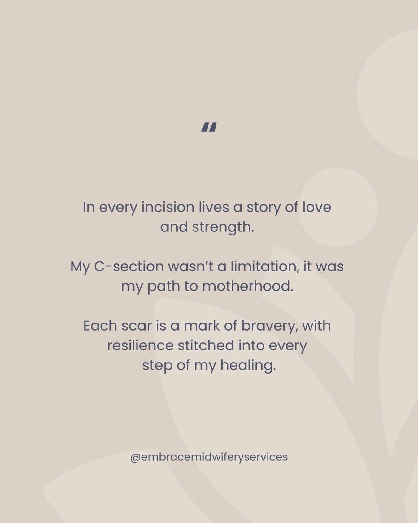 Birth doesn&rsquo;t look just one way ✨

Whether your baby arrives through the birth canal or via caesarean, it is still birth. It is still strength. It is still sacrifice. It is still a mother bringing her baby into the world.

A caesarean is not &l
