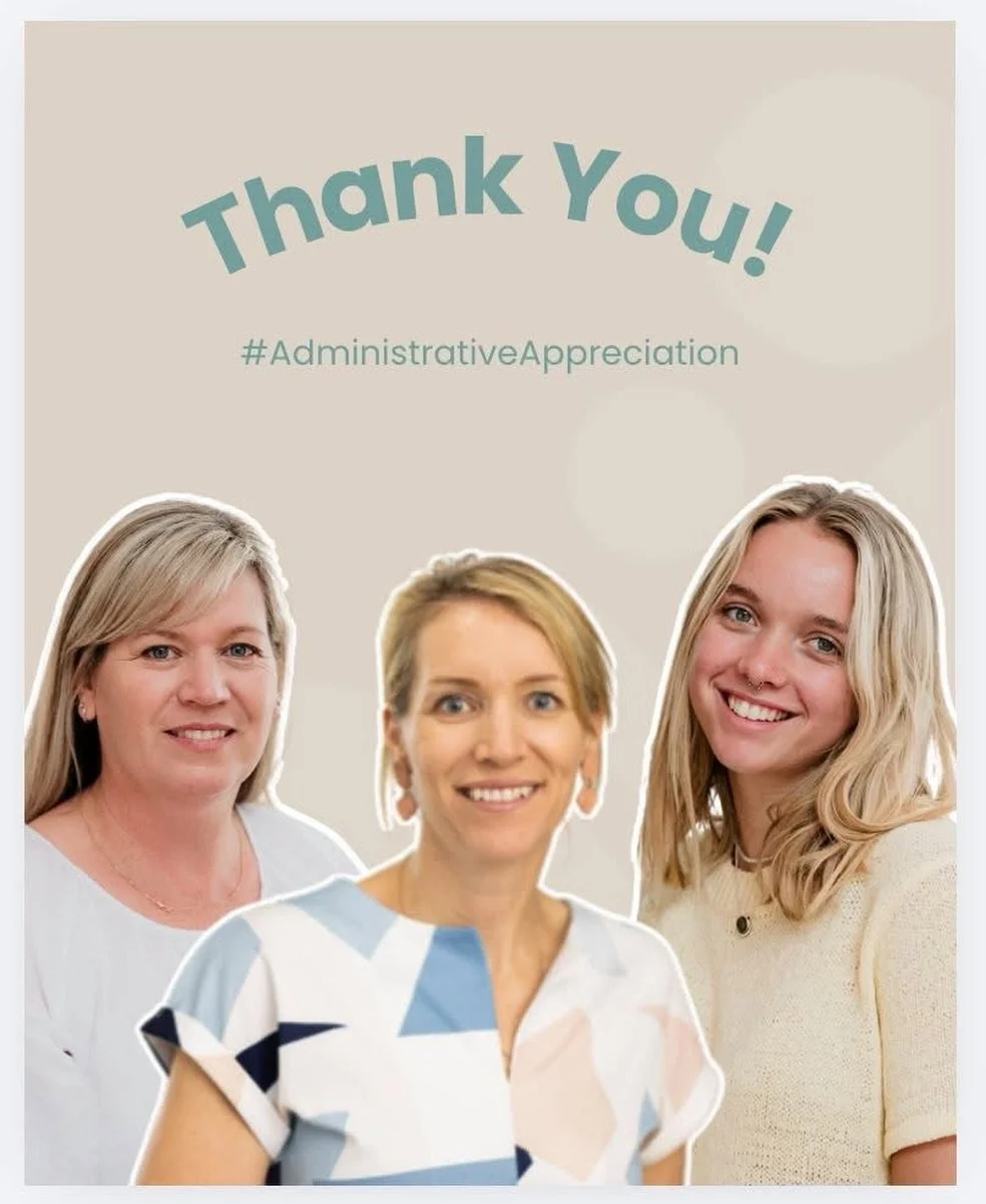 Today we recognise and celebrate our wonderful administrators 🤍

At Embrace Midwifery, we are so lucky to have these absolute gems ~ Shylie, Rhiannon and Paige (yes, they are all family!)

They are the heart of our business, keeping everything runni