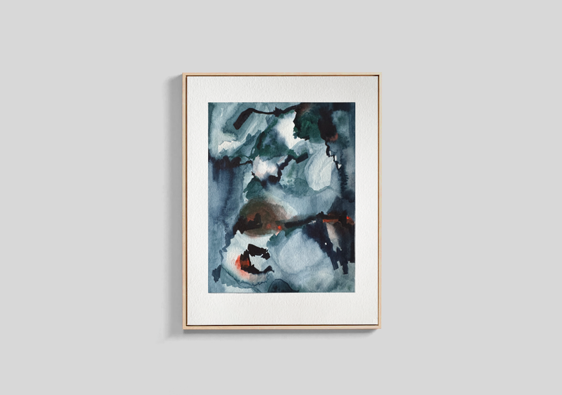 framed watercolor art sell