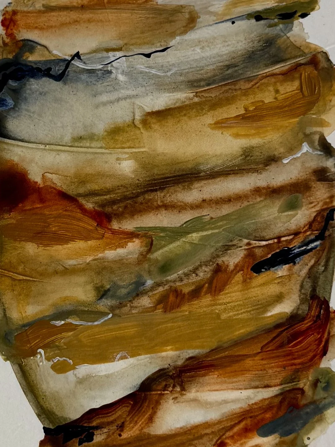 Acrylic and plaster on paper barcelona