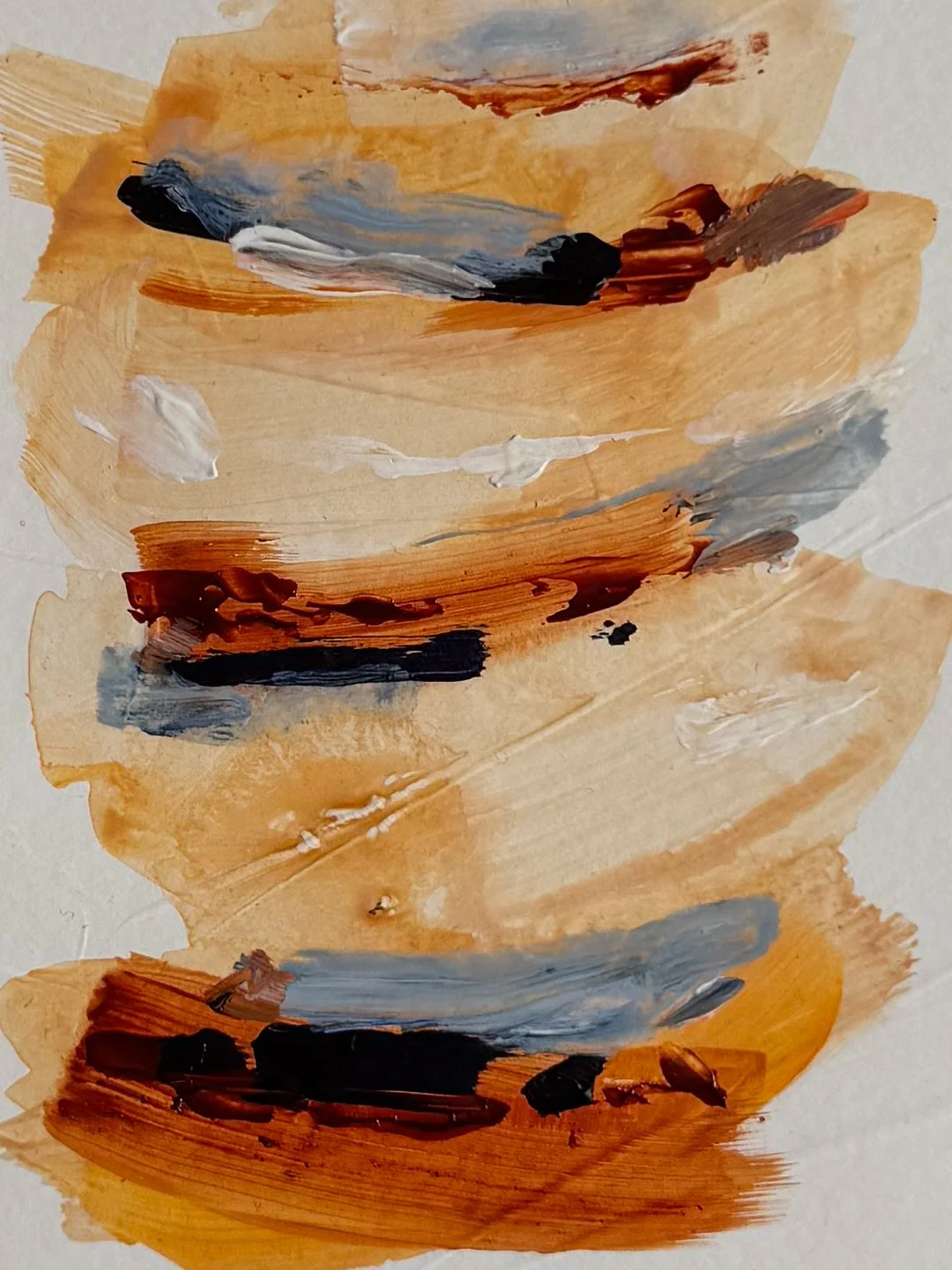 Acrylic and plaster on paper solo