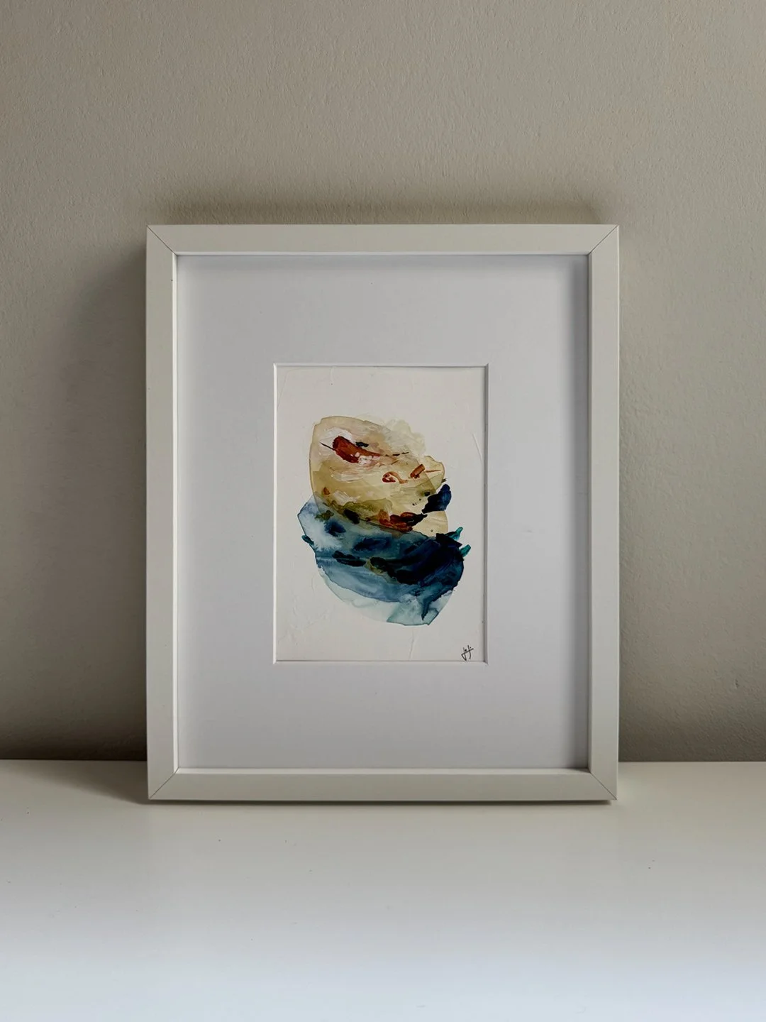 small piece light blue profound