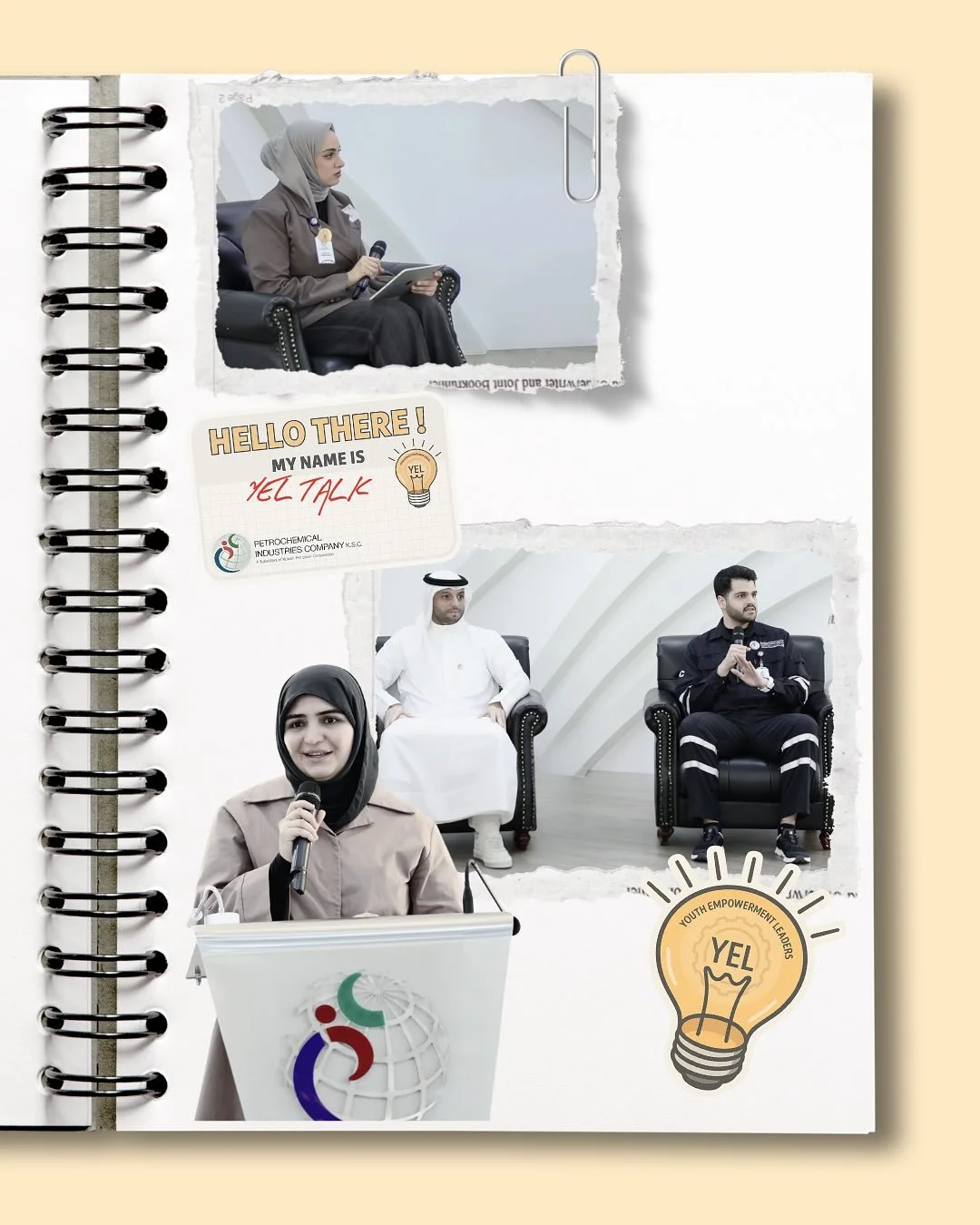 Celebrating International Youth Day at PIC!

An inspiring YEL Talk by Eng.Fatemah AlZelzelah, Founder of the award winning &ldquo;ECO STAR&rdquo; initiative, and a dynamic panel discussion with previous PIC YEL members, Ahamd AlRabeean and Talal Ali?