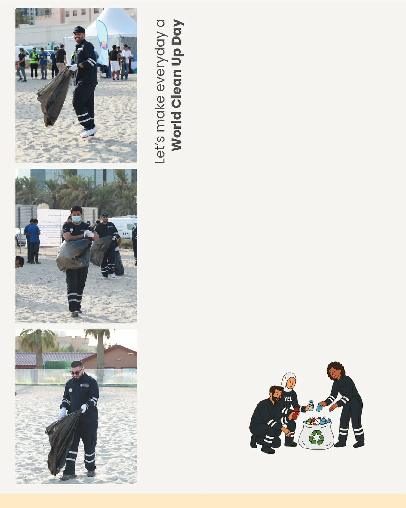 The cleanup doesn&rsquo;t end here. Let&rsquo;s make everyday a World Cleanup Day.🌎