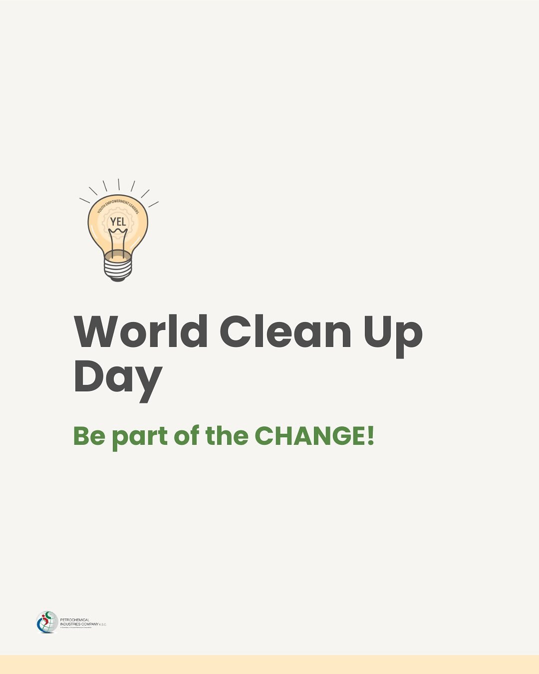 YEL proudly participated in the World Cleanup Day alongside our community.🌱🌍