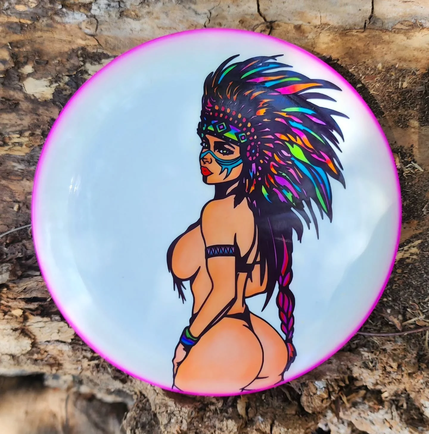 She doesn&rsquo;t play the course. She dances through it

#discraft #nuke #discgolfart #dyeddiscsflybetter #discdyersguild #dyersofinstagram #dyersgonnadye #dyeddiscsflybetter #illjustleavethishere #lofidyes