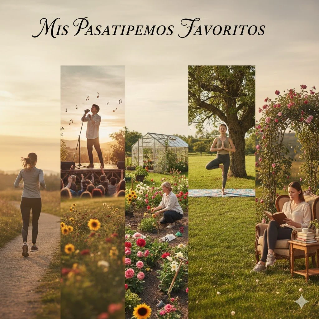 Mis Pasatiempos Favoritos y el Verbo Gustar