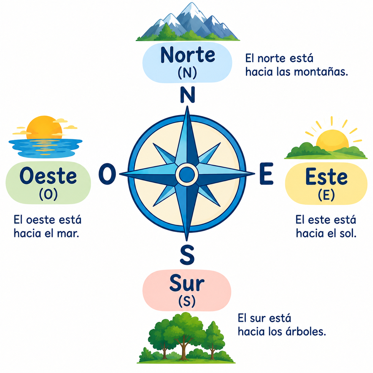 Pedir y dar direcciones