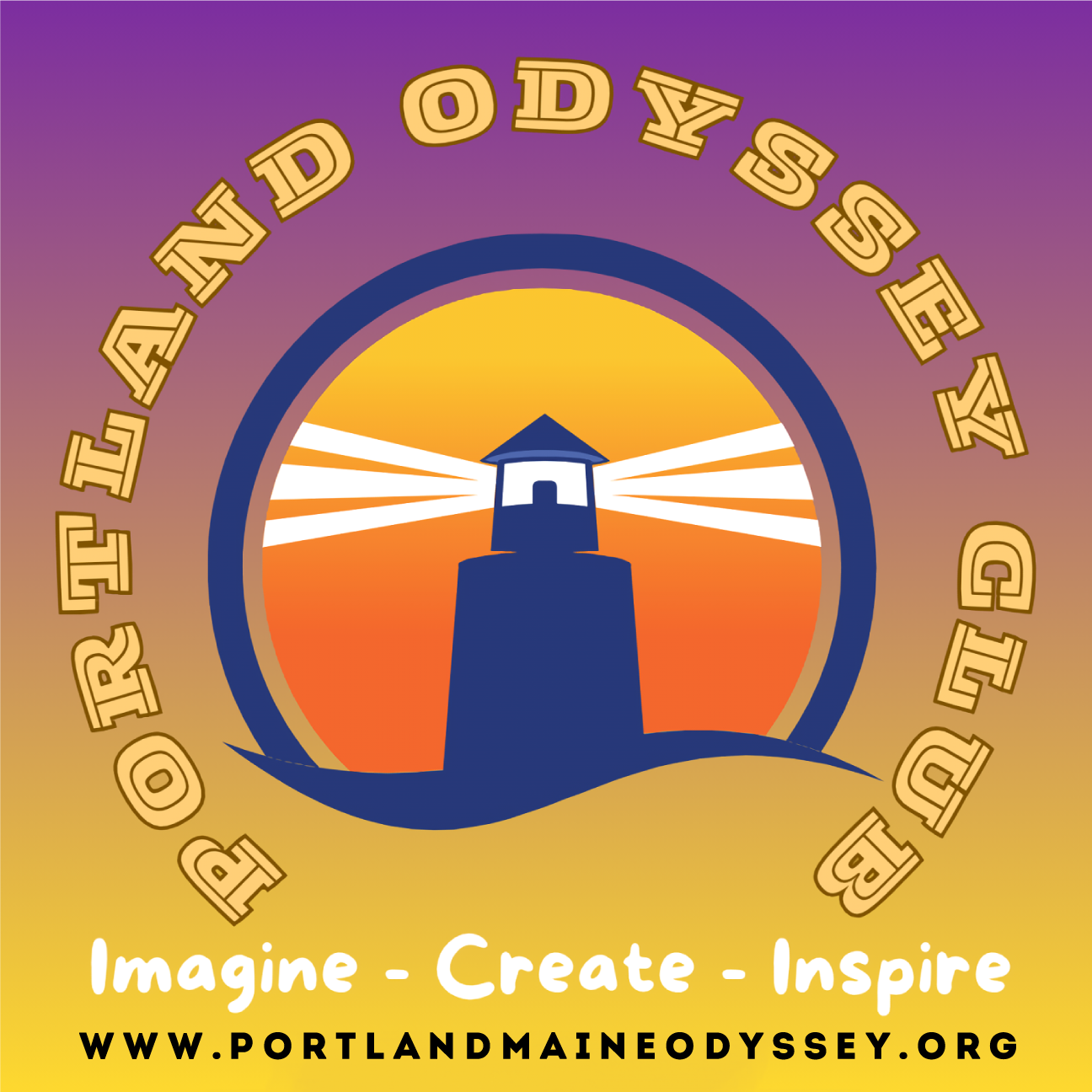 Portland Odyssey Club Magnet 3x3