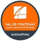 Logo du centre commercial Val de Fontenay à Auchan.