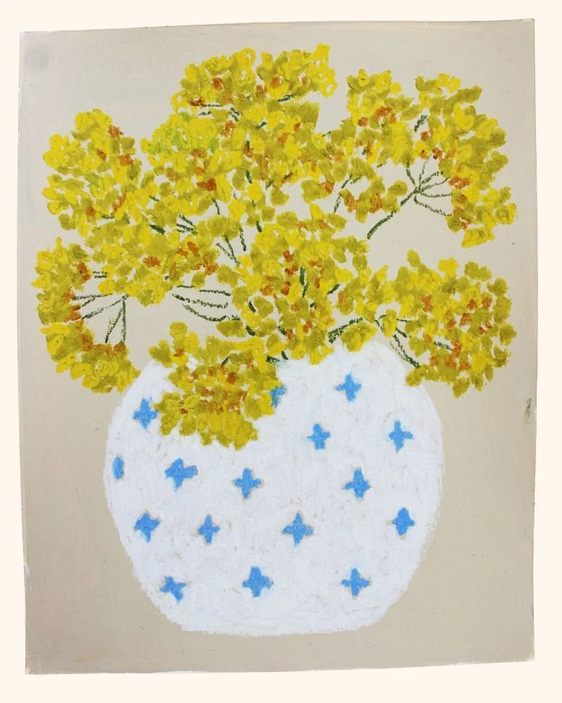 Gold Lace in White and Blue Vase 2.jpg