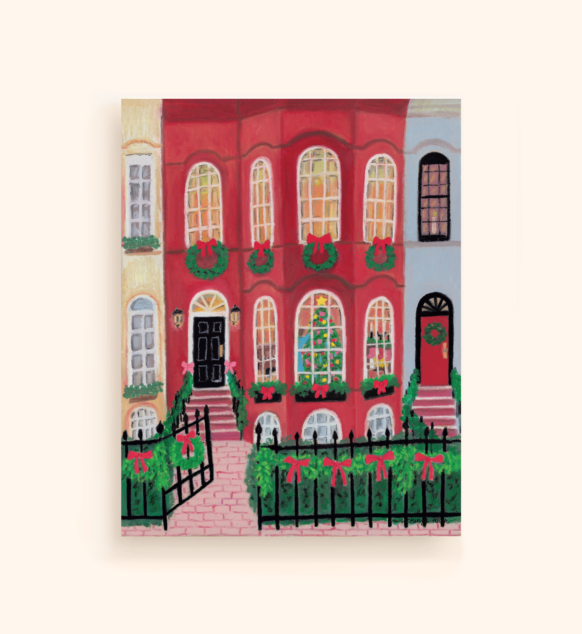 Holiday Row House postcard front neutral background.png