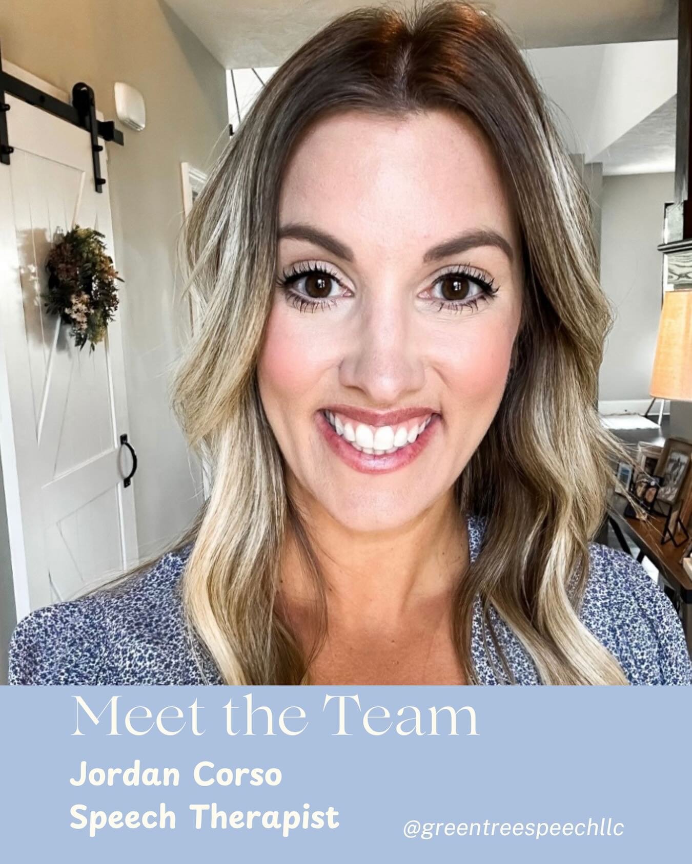 Meet Ms. Jordan🤍!

👩&zwj;🎓 Jordan received her undergraduate degree at West Virginia University and went on to complete a Master&rsquo;s degree at California University of Pennsylvania in Speech and Language Pathology. 

🗣️ She has 8 years of exp
