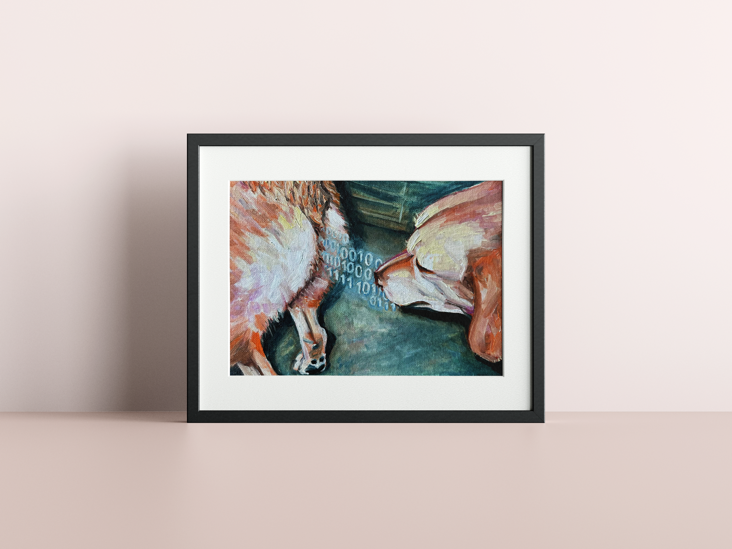 Dog Technology Print (8x10")