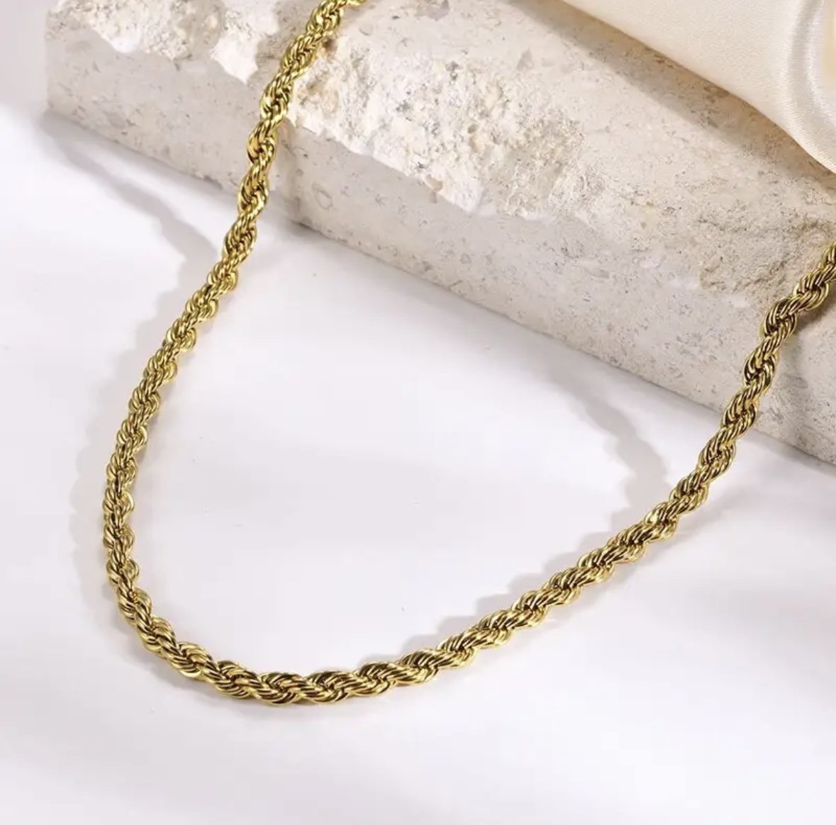 Twisted Rope Necklace