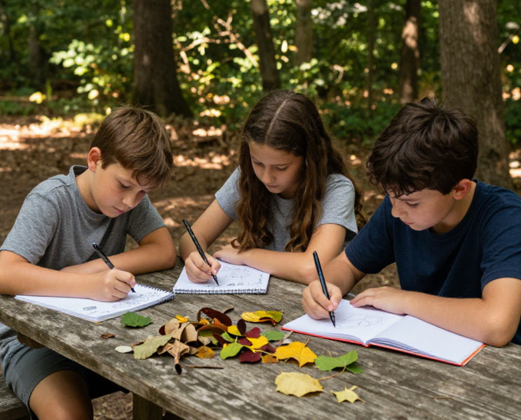 Fresh Air, Fresh Words: A Family Guide to Outdoor Reading and Writing