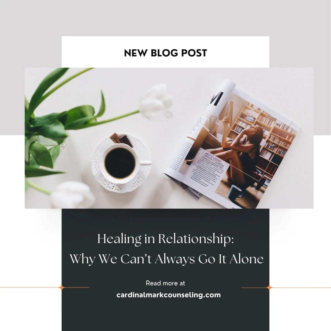 Calling all couples - this one&rsquo;s for you! In my latest blog post, I reflect on healing on our own vs. healing in relationship with others. As an individual and couples therapist, I see tremendous value in both paths. The truth is: the self alon
