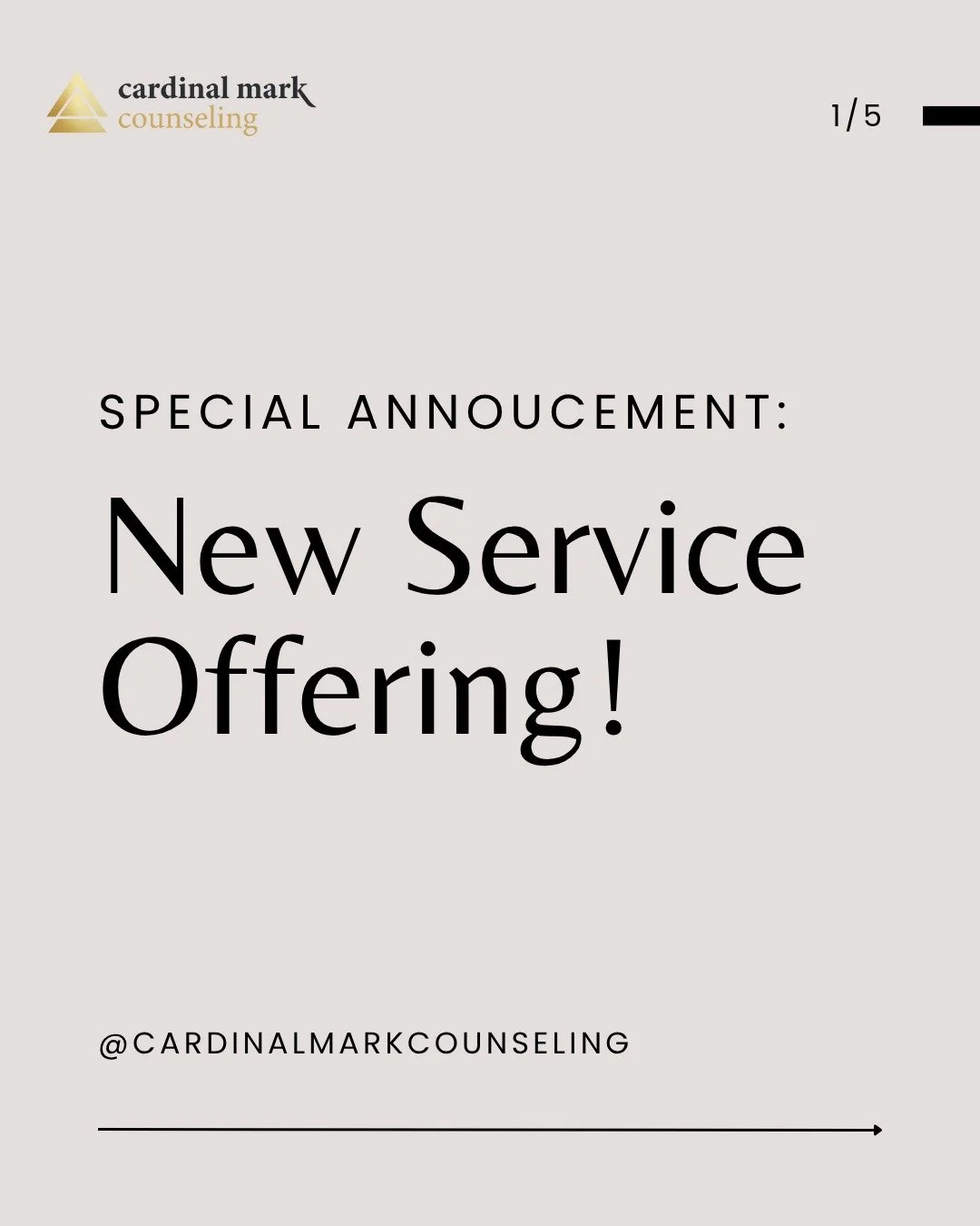 Research shows that even a single psychotherapy session can lead to meaningful benefits in well-being.

✨Introducing: Single-Session Therapy✨

This is for the person who needs support but doesn&rsquo;t know where to turn - someone who doesn&rsquo;t h