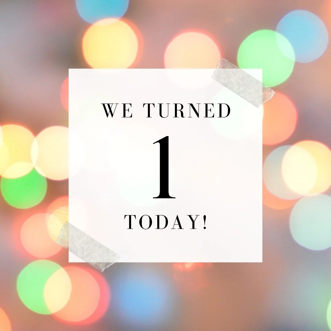 Okay, it was technically yesterday &mdash; but we&rsquo;ve been busy! I can&rsquo;t believe it&rsquo;s already been a year since I opened my practice full-time. In that time, I&rsquo;ve moved into a beautiful new office in downtown Portsmouth, become