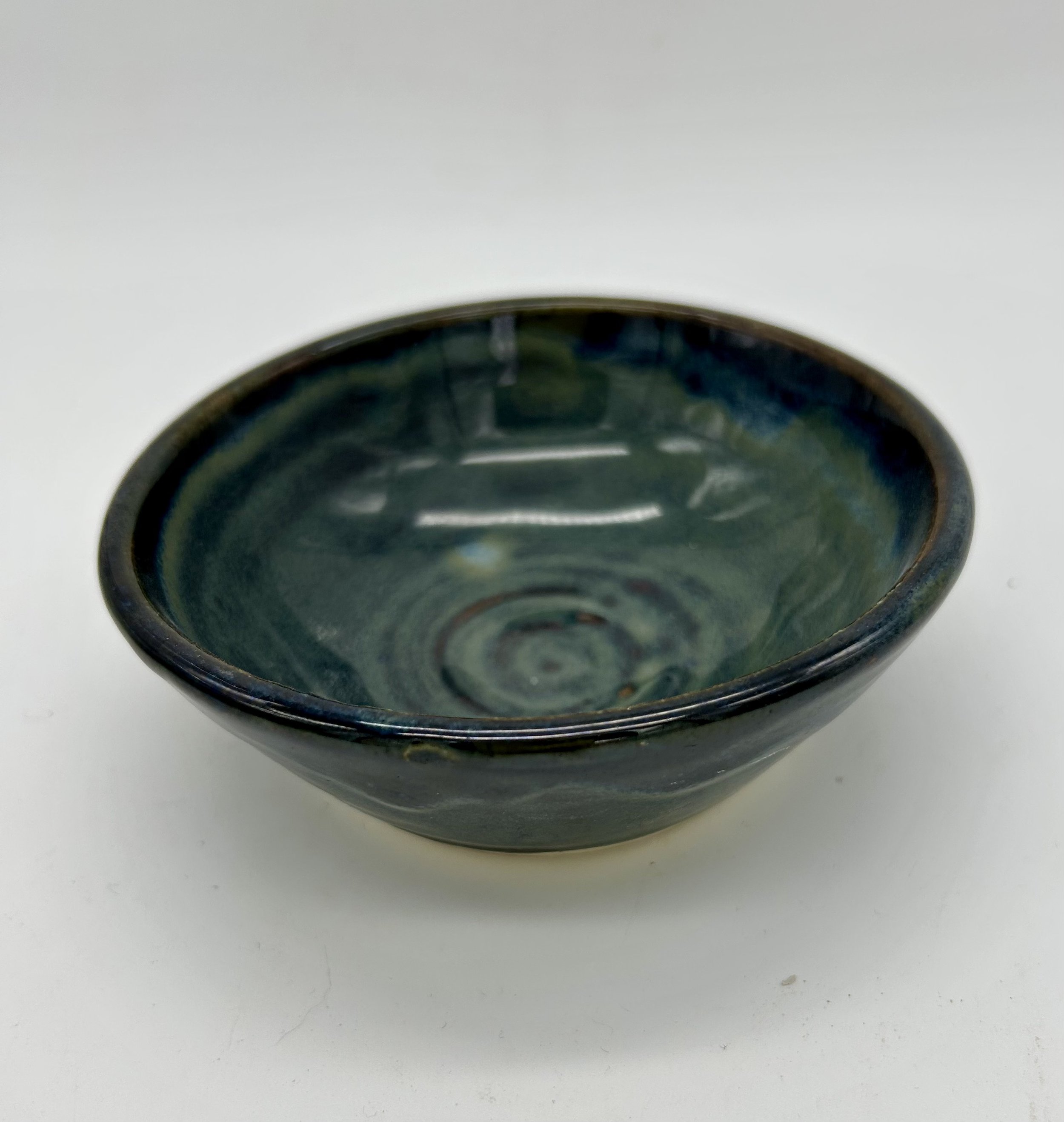 Small Dark Blue and Green bowl