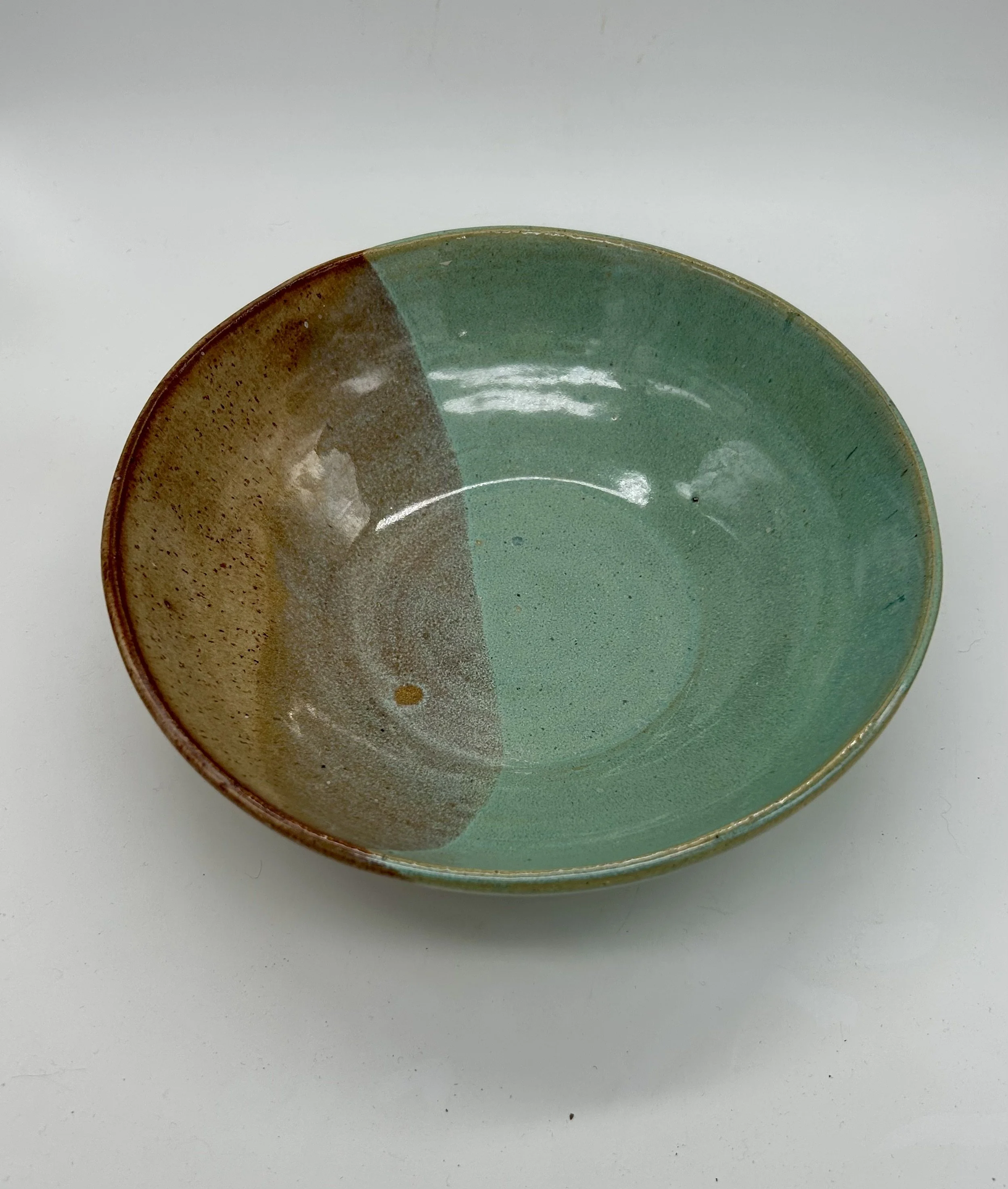 Green and Brown Bowl