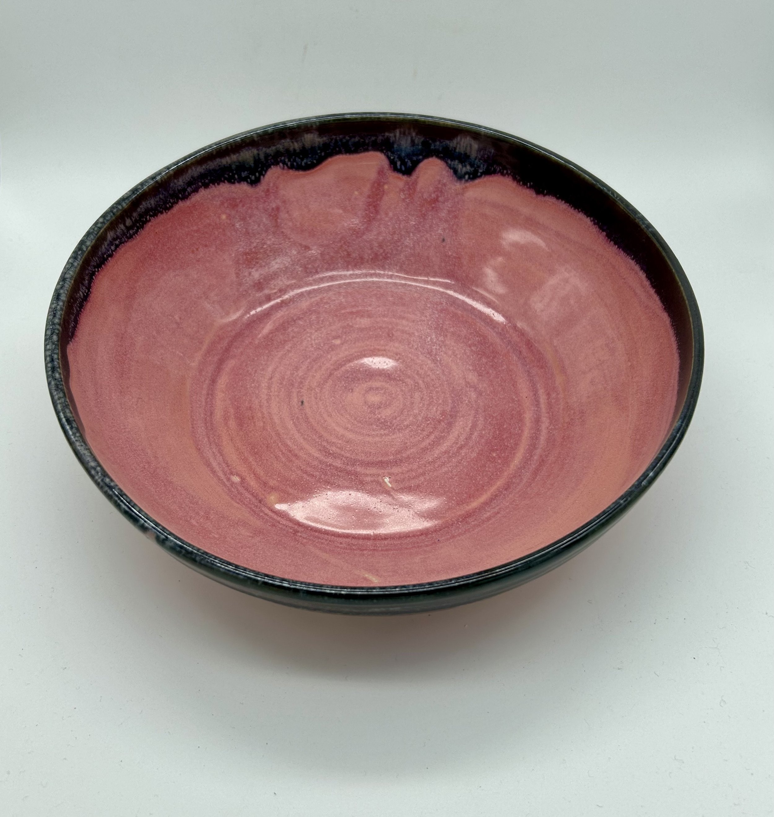 Pink and Black Bowl