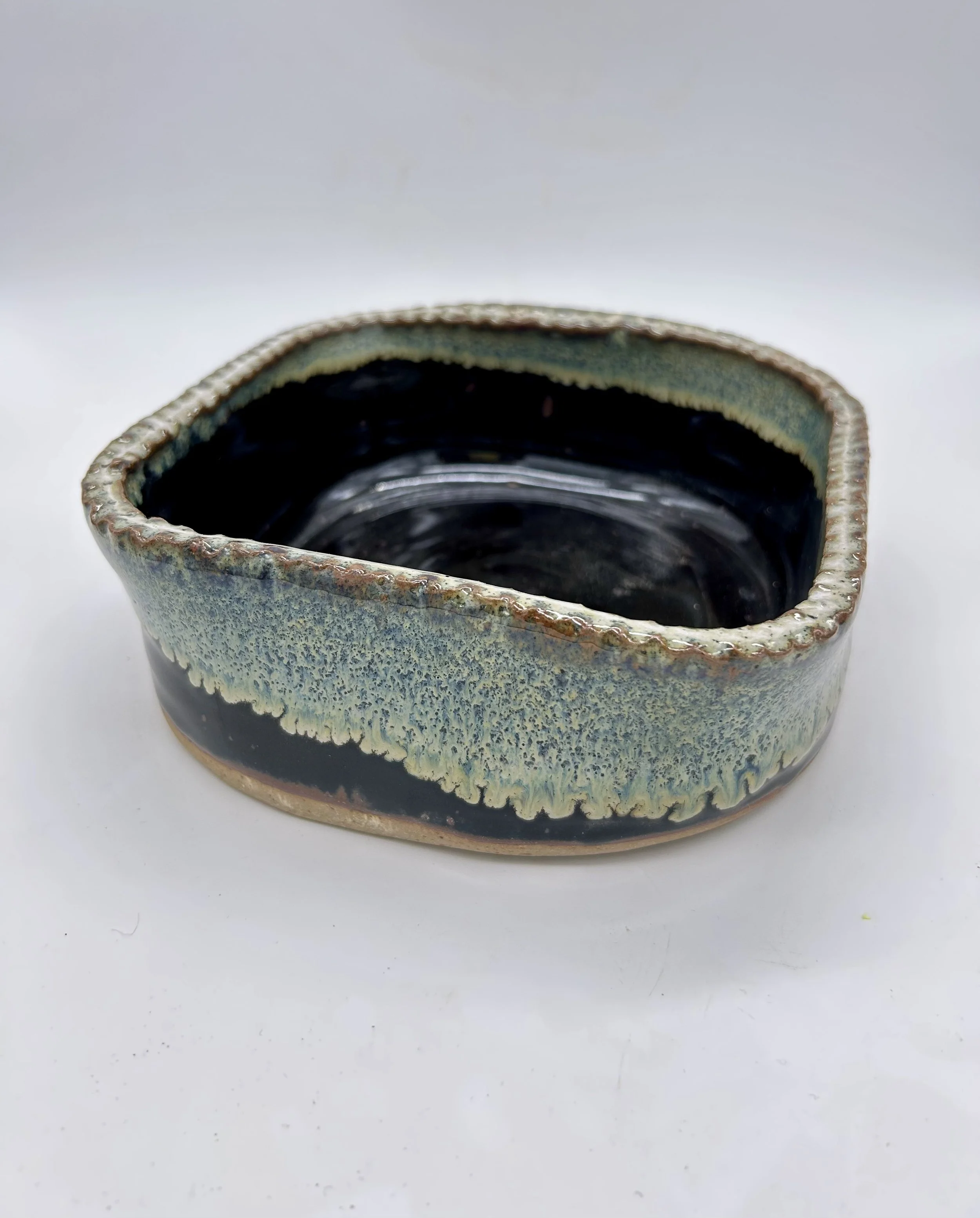 Square Fluted Bowl