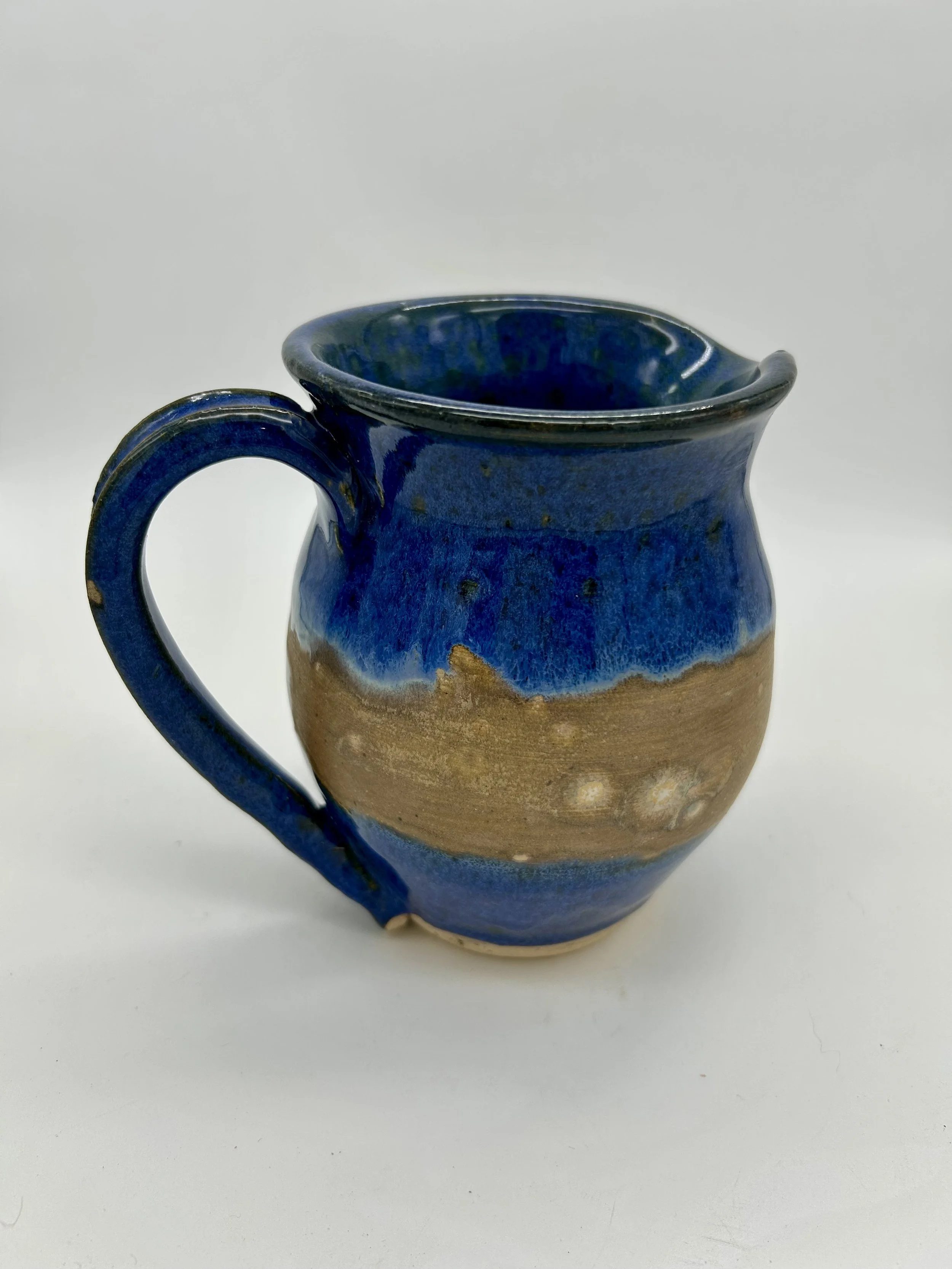 Medium Blue Pitcher