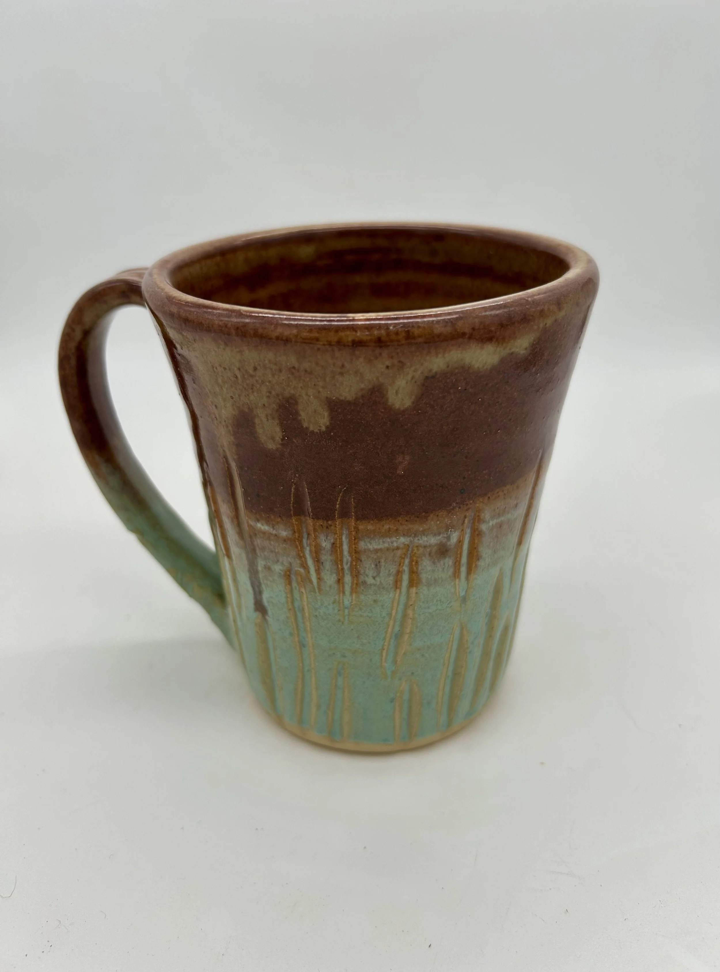 Green and Brown Mug