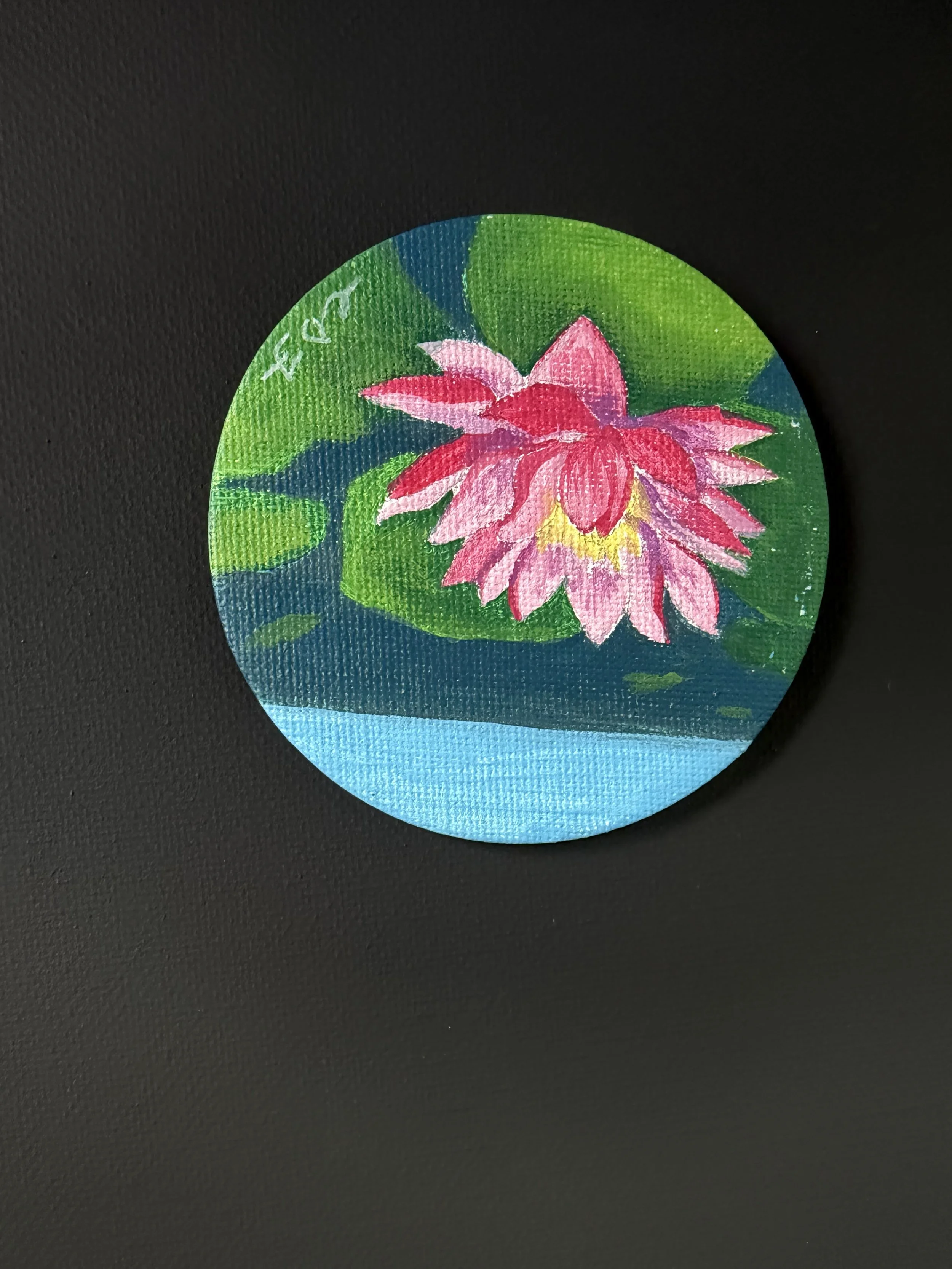 Waterlily Small Magnet