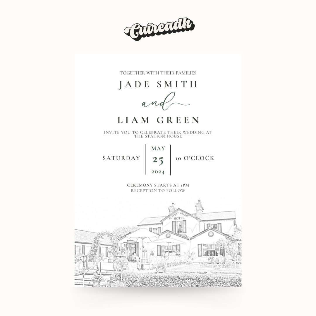 The Station House Invitation