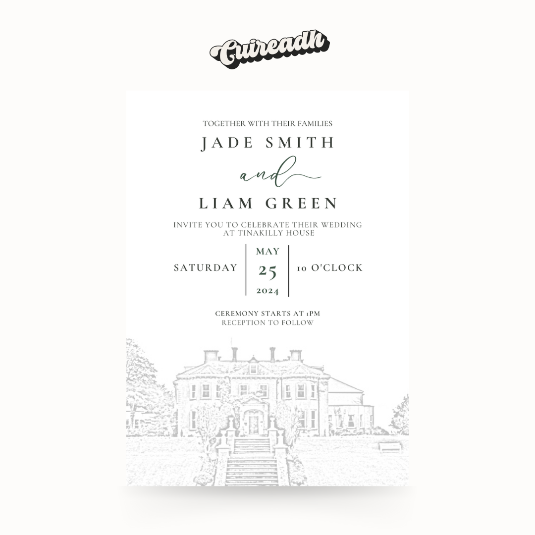 Tinakilly House Invitation
