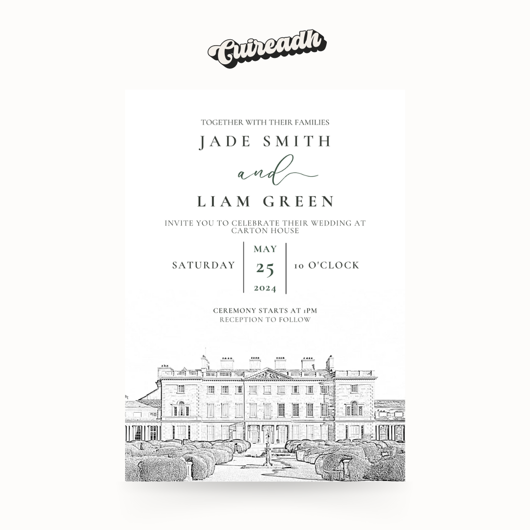 Carton House Invitation