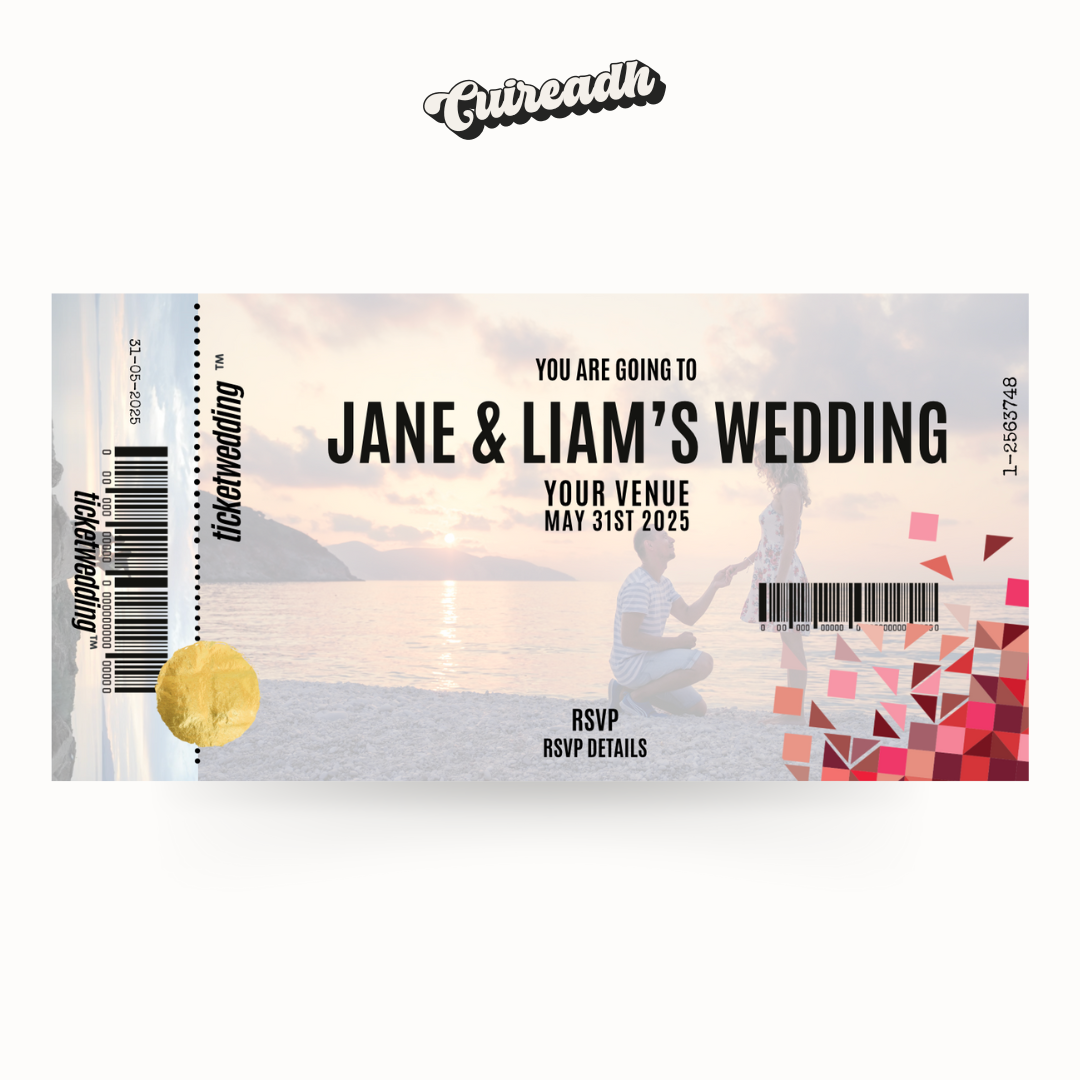 Concert Ticket Invitation