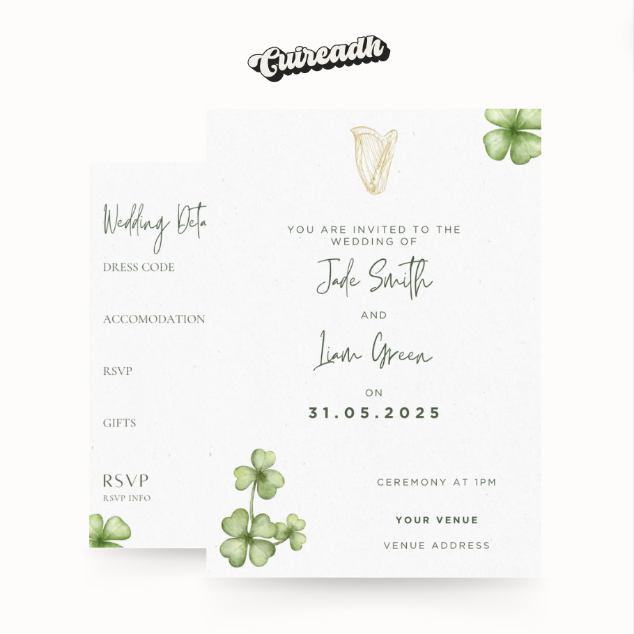 Luck of the Irish Invitation