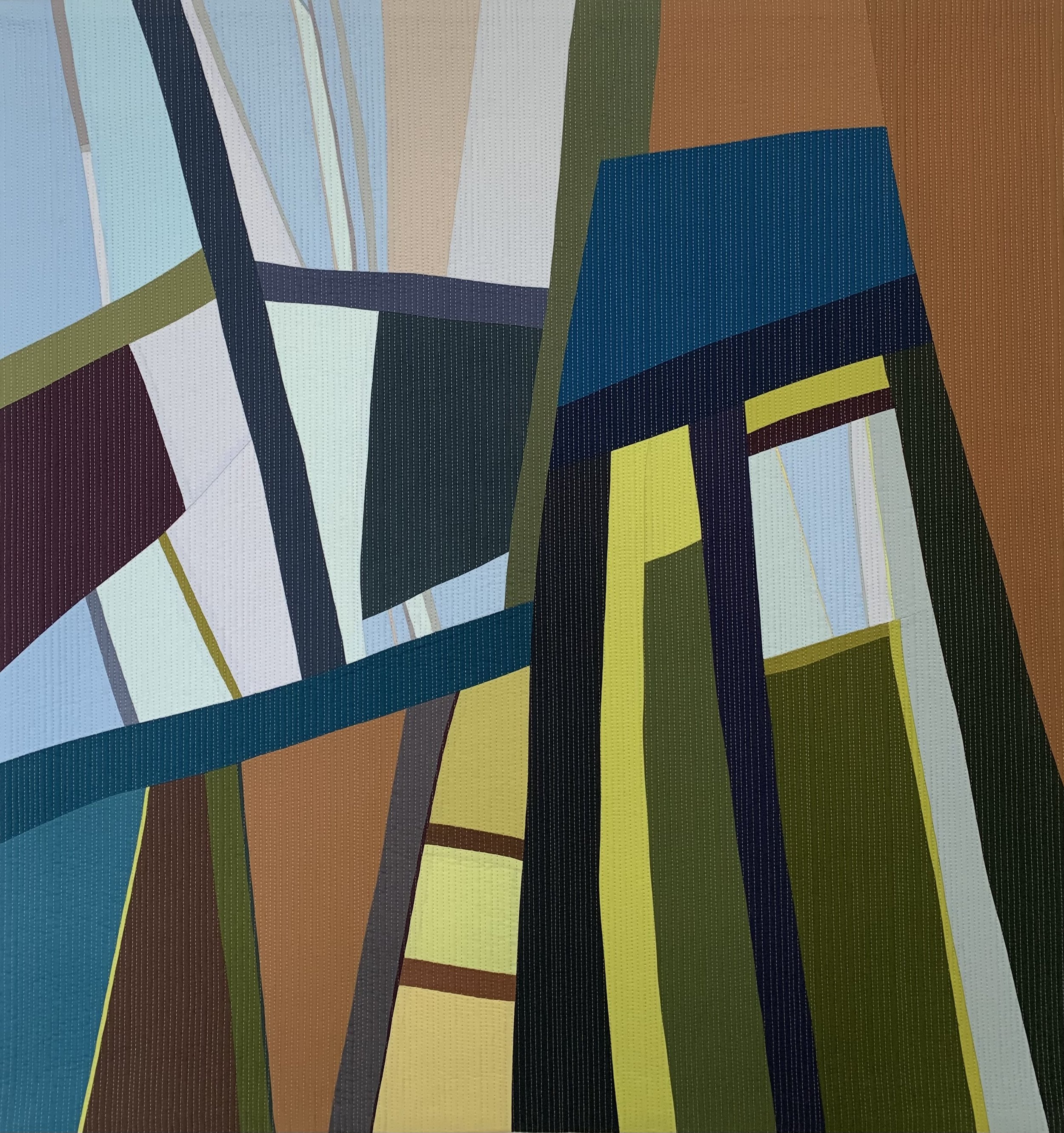 Shift #2. 33.25" wide x 34.75' high. Available at www.meltstudiogallery.com