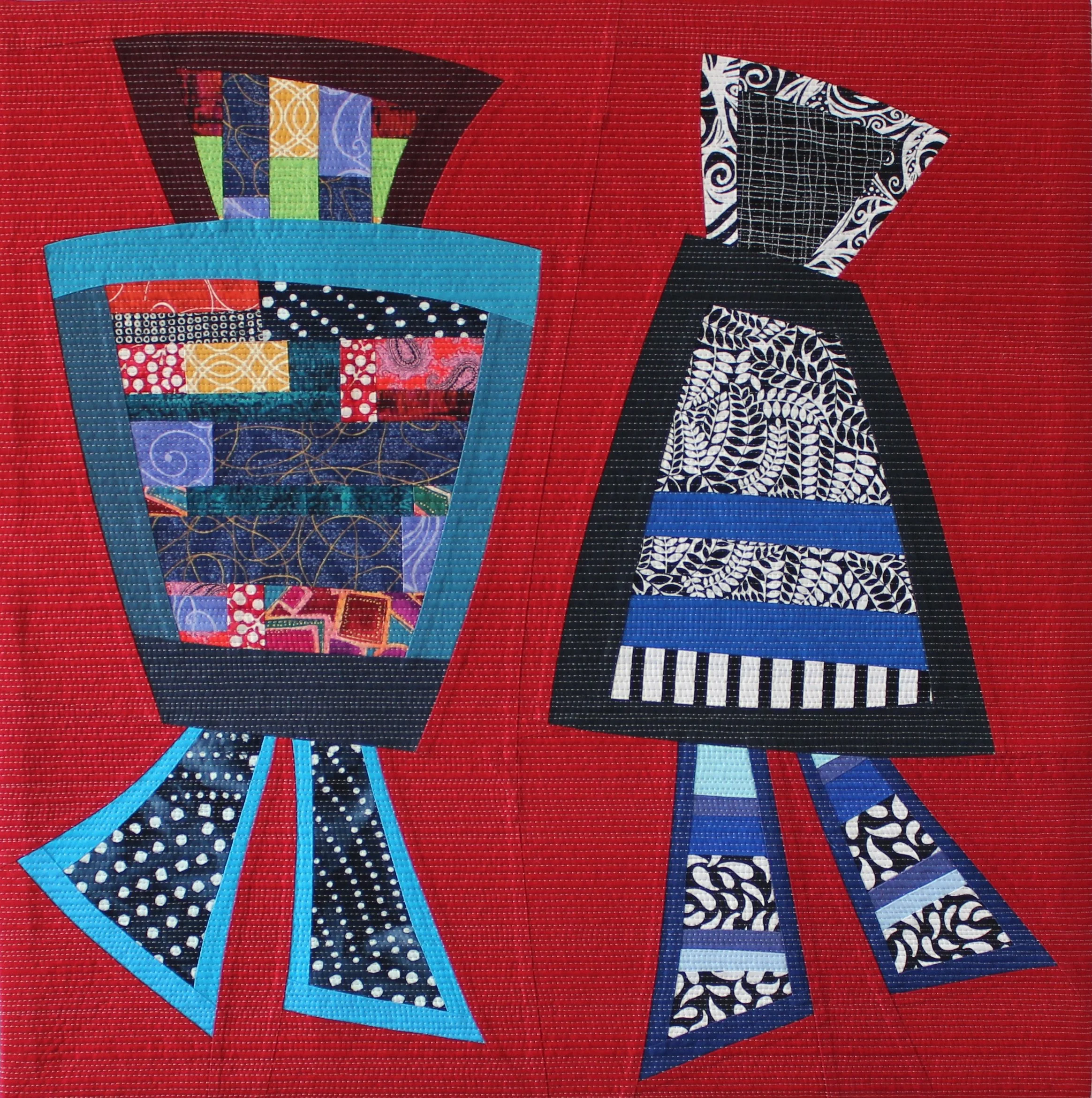 Shenanigans #23. 24" x 24" x 1.5". Private Collection