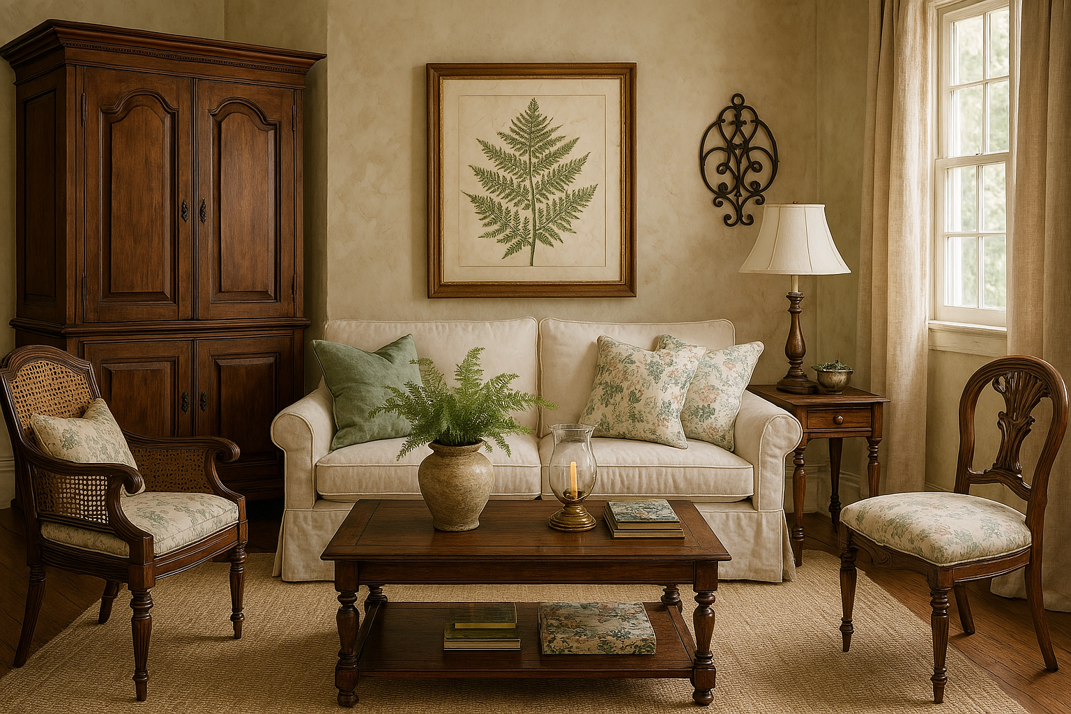 Passport to Charm: Marrying British Colonial and French Country Styles