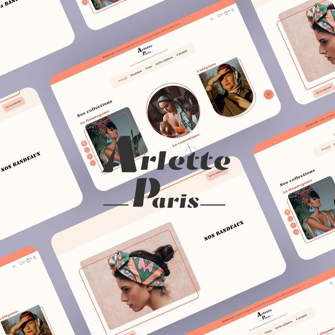 ARLETTE PARIS - E-shop and visual identity
