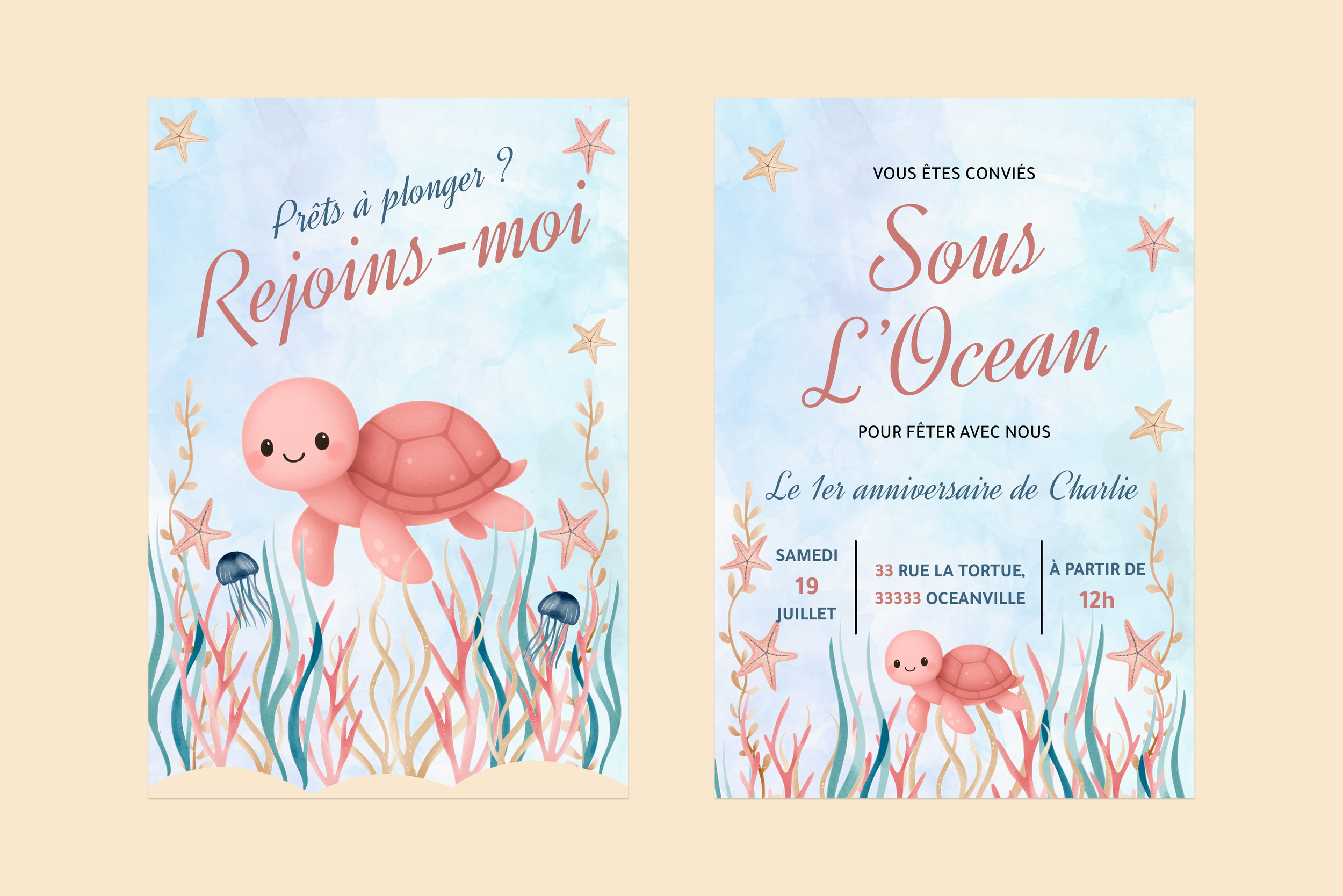 Birthday invitations