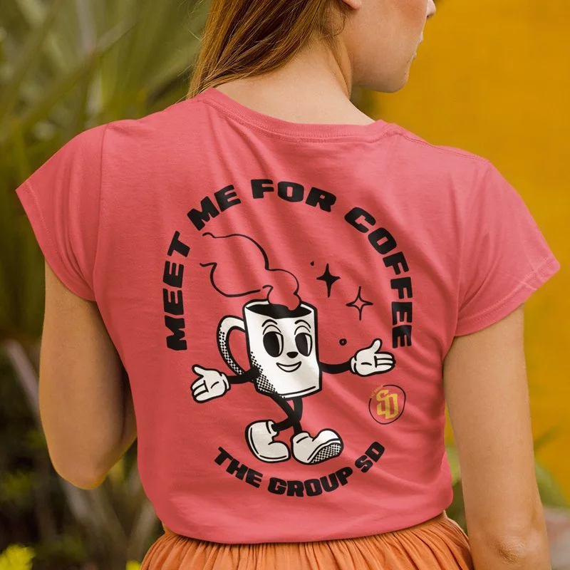 Meet Me for Coffee - Tshirt